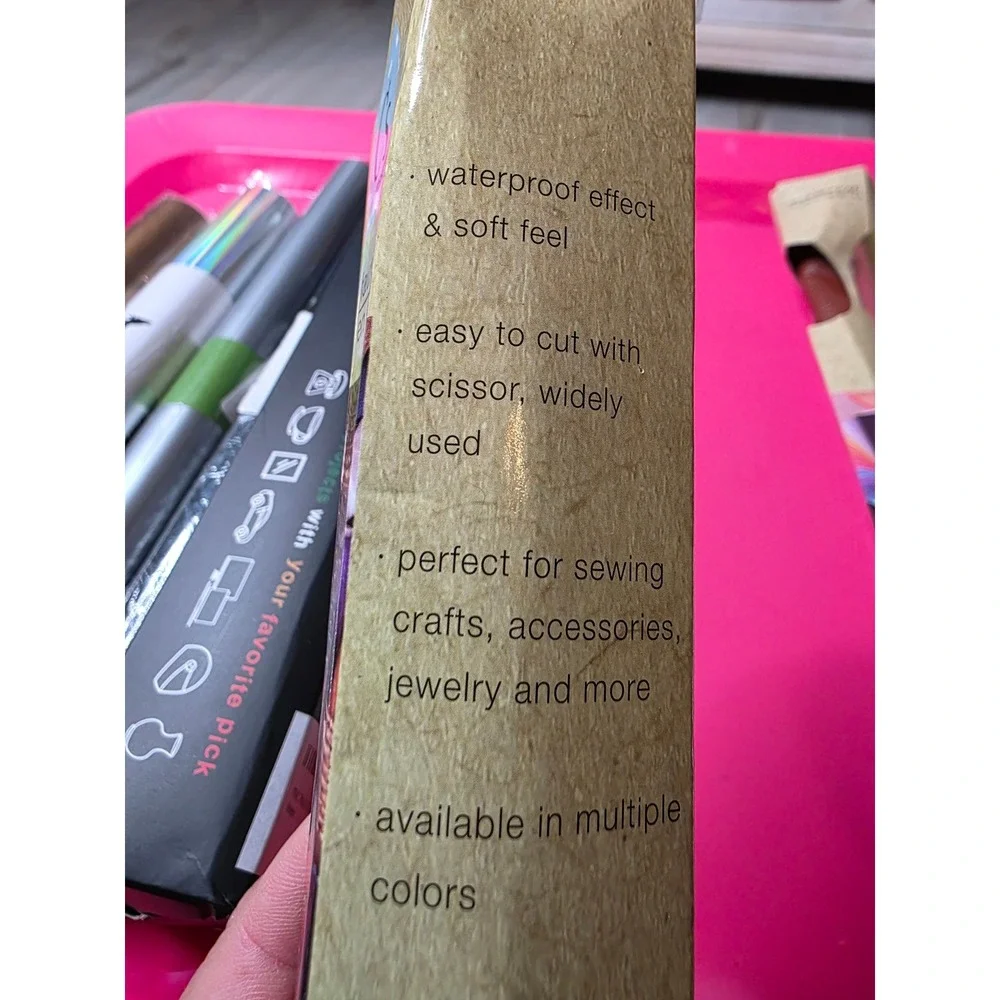 Cricut Girafvinyl‎ Craft Bundle Vinyl Rolls HTV Permanent Adhesive Faux Leather